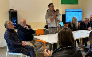 Camerino, a otto anni dal sisma sindacati dei pensionati in visita al cantieri del Centro Disabili e Alzheimer